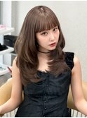 【KASUMI天神美容室】ミルクティーグレージ×レイヤーカット