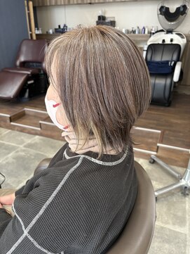 バセット バイ アルター 鎌取店(basset by aL-ter) アッシュハイライト