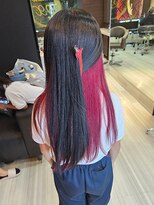 フォックス 四日市店(FOX)&nbsp;インナーカラー/ビビットピンク/ロング