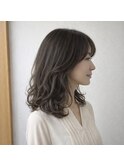 セミロングミセスデジタルパーマ 20代 30代 40代 50代 60代