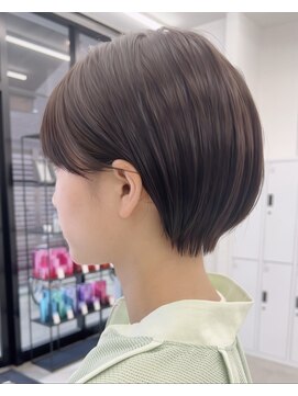 サンド 大阪梅田(sand) オリーブグレー/ココアベージュ/クラゲヘアー