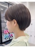 オリーブグレー/ココアベージュ/クラゲヘアー