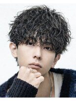 アストラ(ASTRA)&nbsp;MEN’S HAIR/サーフカール/刈り上げセンターパート