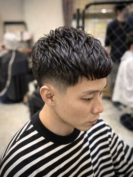 ジ オブスキュア(THE OBSCURE) クロップ×ナチュラルアイロンパーマ