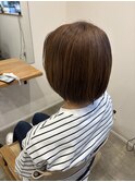 顎ラインでボブ