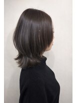 ペスカケイクリエイティブ(PESCA K-CREATIVE)&nbsp;イメチェン大人くびれミディアムレイヤー×アッシュベージュ