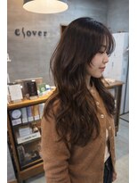 ヘアアンドビューティー クローバー(Hair&Beauty Clover)&nbsp;小顔魅せ・ニュアンスレイヤー×メルティブラウン