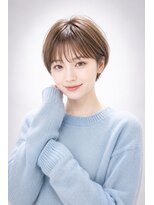 エートス(ethos)&nbsp;三好市美容室 透け感ベージュの大人ショート