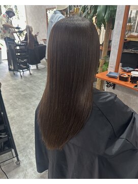 シールドヘアー 沖縄 新都心(C'LD Hair) グリッターボンド縮毛矯正