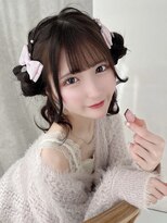 カシュカシュ 表参道(cache cache)&nbsp;ヘアアレンジヘアセットヘアメくらげヘア