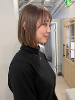 カミエ(kamie)&nbsp;ブラウンボブ×カット&カラー&トリートメント