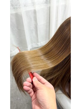 ランプシー 鹿児島中央(Lampsi) ハッシュカットグレージュデザインカラー鹿児島中央