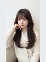 アリア イースト バイ エクラート 新宿東口店(ARiA east byECLART)&nbsp;顔まわりレイヤーカットで小顔見せ
