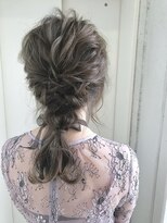 ヘアーデザイン シュシュ(hair design Chou Chou by Yone)&nbsp;編みおろしヘアアレンジ♪