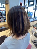 ルッカヘアー(LUCCA HAIR'S) 外ハネミディヘア