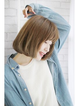 トレス プラス エヌ(TRESS+n) 20代30代40代　大人ガーリー・ナチュラルボブ【堅田】