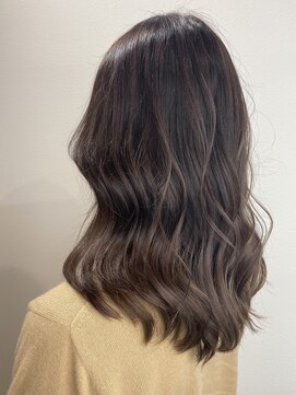 アットラップレーヴ(attrape-reve) 【attrape-reve】エレガント☆ツヤ感ラベンダーアッシュ