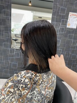 シャイン(Shine) インナーカラー / ホワイトゴールド / ミディアム