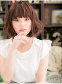 くせ毛風Aライン濡れ髪切りっぱなしボブc5戸田公園20代30代40代
