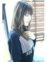 ニスル 町田店(NISURU)&nbsp;似合わせカット/大人ガーリー/ダークアッシュ/着物/町田/町田駅