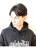 【 Ｉ. 】刈り上げツーブロックアップバング短髪黒髪　川口