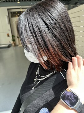 シダ(sida) 顔まわりカラー「orange」