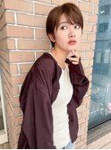 大人可愛いショート［新百合ヶ丘/ショートヘア/ショートボブ］