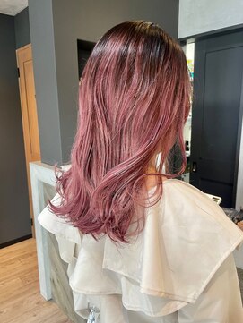 エイト 野々市店(EIGHT) 【EIGHT nonoichi】お客様スタイル_デザインカラー【ロング】