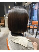 インス(ensue)&nbsp;大人可愛い小顔前下がりボブ×ナチュラルボブ×ミニボブ20代30代