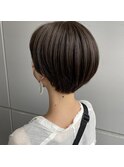 ステップボーンカット/アッシュブラック/20代30代40代