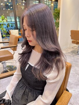 フランチェスカドット(francesca.) ラベンダー×レイヤーカット