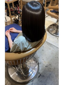 ロンド シャルム 吉祥寺(Lond charme) 黒髪縮毛矯正酸熱トリートメント髪質改善ロングレイヤー吉祥寺
