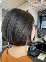 ブリング バイ スノードロップ 吉祥寺(BRING by Snowdrop)&nbsp;黒髪/グレーベージュ/レイヤーロング/前髪パーマ/吉祥寺