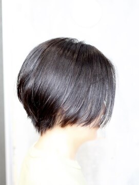 クリュウゲート 三鷹店(KURYU GATE) ショートでも縮毛矯正OK♪ふんわり毛束感のショートボブ[三鷹］