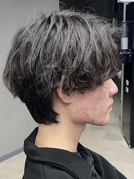 フイ 恵比寿(Hui) センターパート/センターパートウルフ/無造作/ショートウルフ