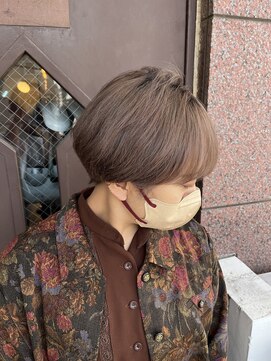 サロンドミルク 溝の口店(salon de MiLK) 20代30代40代/ショートボブ/ベージュカラー［溝の口］