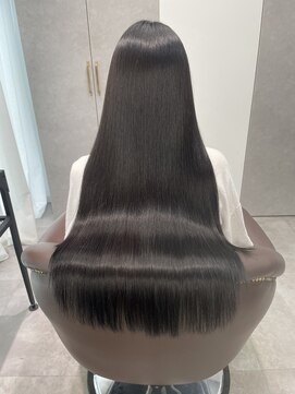 ラフトーキョウセカンド(RAF TOKYO 2nd) 【 担当SYOTA 】KINUGAMIストレート後の髪質改善カラー