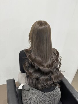 エトバイイオエ(et by ioe) 黒髪/ボブルフ/ネビージュ/小顔/ワンレン/髪質改善/グレージュ