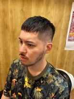 バーバーブロス 吉祥寺店(BARBER BROS)&nbsp;【Barber BROS.】渋さ際立つクロップヘア