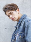 【小久保style】ロングウルフパーマシャギー秋色ピンクカラー