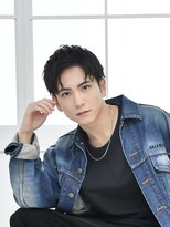 ロアー ヘアー マックイーン 流山おおたかの森店(RAWR hair McQueen) 【RAWR】ビジネスショート　ナチュラルヘア　センターパート