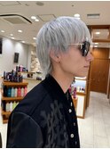 ハイトーン/ケアブリーチ/メンズカット/ウルフカット/アヴェダ