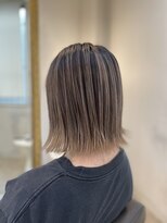 ヘアサロン リボーン(Hair salon Reborn)&nbsp;バレイヤージュ×切りっぱなしボブ