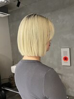 ブルックス&nbsp;ハイトーンボブ×フェイスレイヤー