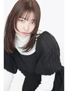 ステラ ヘア デザイン サロン(STELLA hair design salon) 姫カット　レイヤー　清楚ブラウン　S