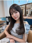 ミニウルフレイヤーカット顔周り前髪韓国ミディアムロング北千住