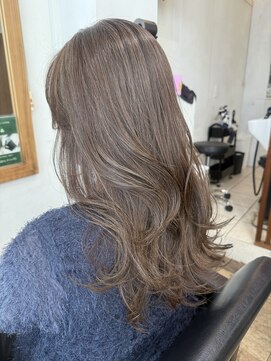 ハーツ(Heart's) 白髪ぼかし/脱白髪染め/グレージュ