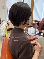 パル バイ ラベスト(Pal by lovest)&nbsp;ダークオリーブ×丸みショート♪