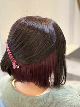 リリー(RILLY) 紫みのあるピンクでインナー♪