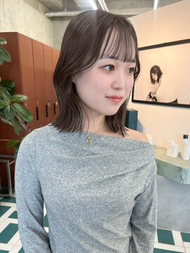 くびれヘア/ボブ/レイヤーカット/ダブルカラー/ブリーチ/栄h223